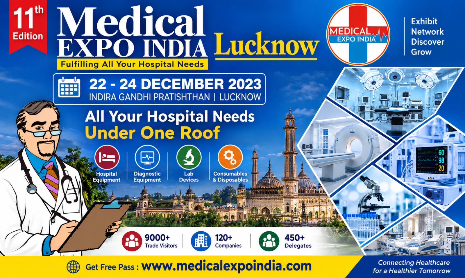 11th Edition- Medical Expo India Lucknow 2023